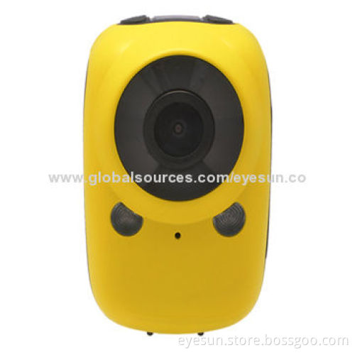 Sports Camera with 5.0-megapixel Photo Resolution and JPEG Format